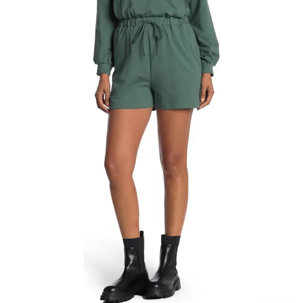 Top Stitch Romper Sage Green